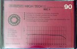 Compact Cassette Audiphon AHF-I 90 Type I Normal 1986 Germany