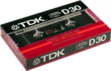 Compact Cassette TDK D 30 Type I Normal 1984 Japan