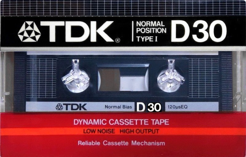 Compact Cassette: TDK  - D 30