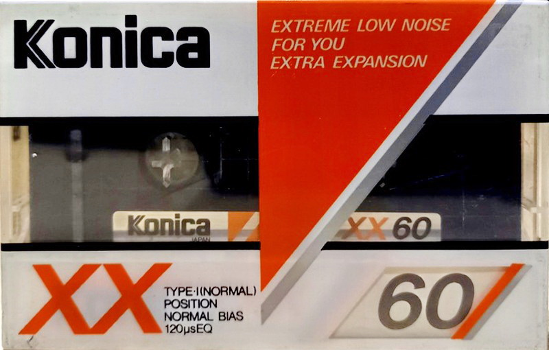 Compact Cassette:  Konica - XX 60