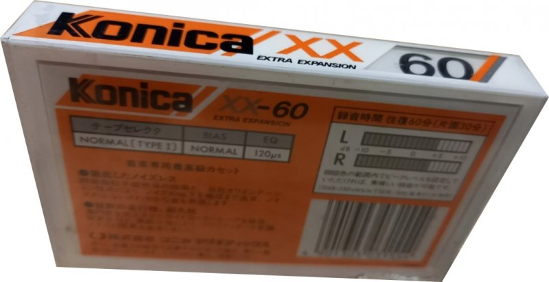 Compact Cassette:  Konica - XX 60