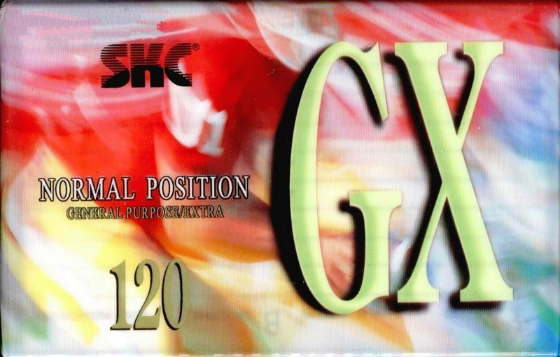 Compact Cassette SKC GX 120 Type I Normal 1999 Europe