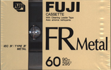 Compact Cassette Fuji FR Metal 60 Type IV Metal 1990 Europe