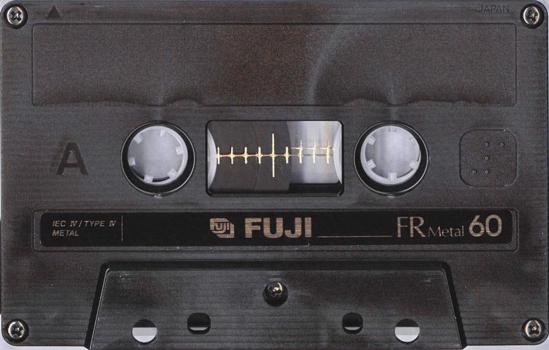 Compact Cassette Fuji FR Metal 60 Type IV Metal 1990 Europe