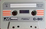 Compact Cassette JVC Nivico 90 Type I Normal Japan