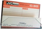 Compact Cassette JVC Nivico 90 Type I Normal Japan