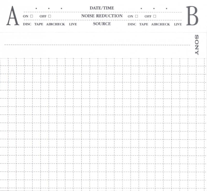 Compact Cassette Sony FX 90 "C-90FX2A" Type II Chrome 1995 Europe