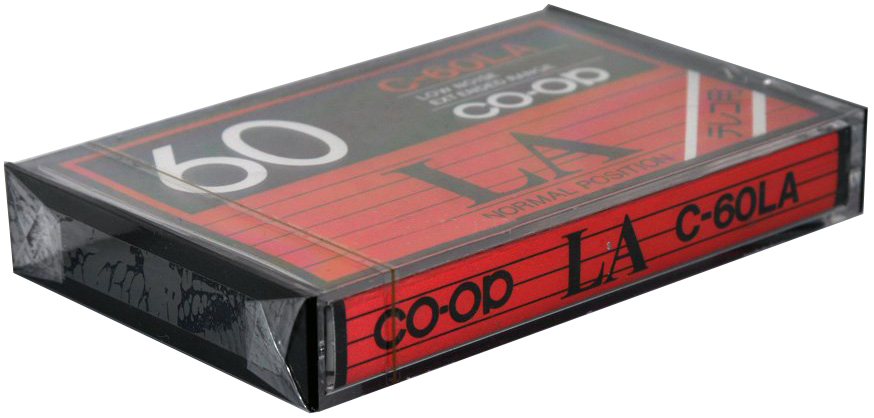 Compact Cassette CO-OP LA 60 Type I Normal 1979 Japan