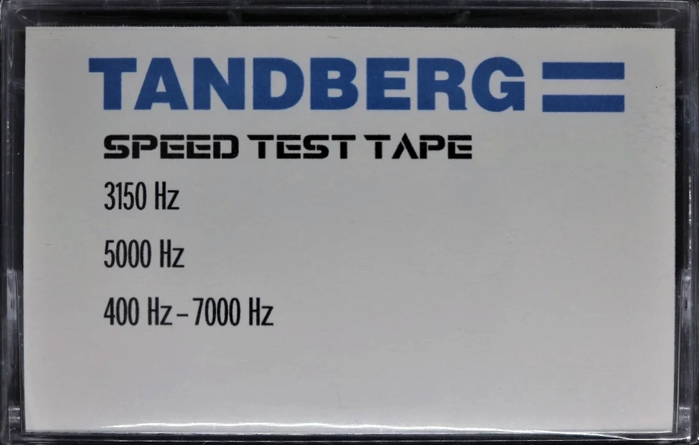 Compact Cassette Tandberg Test Cassette 1981 Europe