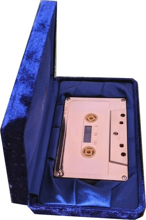 Compact Cassette TDK 90 "Golden cassette" Type II Chrome Japan