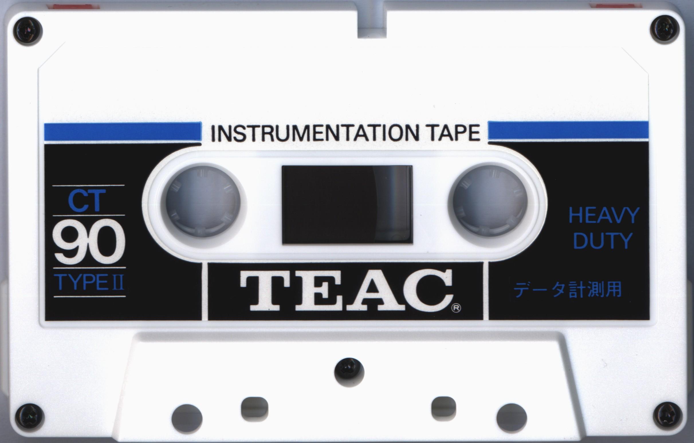 Compact Cassette Teac CT 90 "CT-90" Computer Cassette 1991 Japan