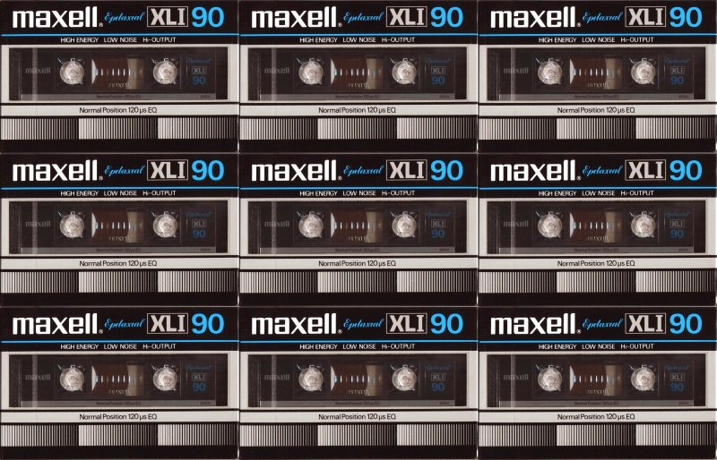 Compact Cassette: Maxell / Hitachi Maxell - XLI 90