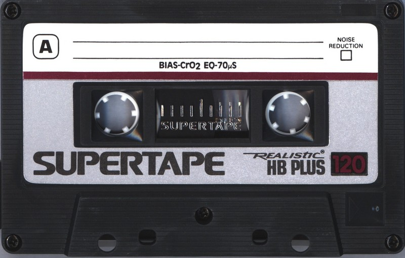 Compact Cassette SUPERTAPE HB Plus 120 "44-9275A" Type II Chrome 1992 Europe
