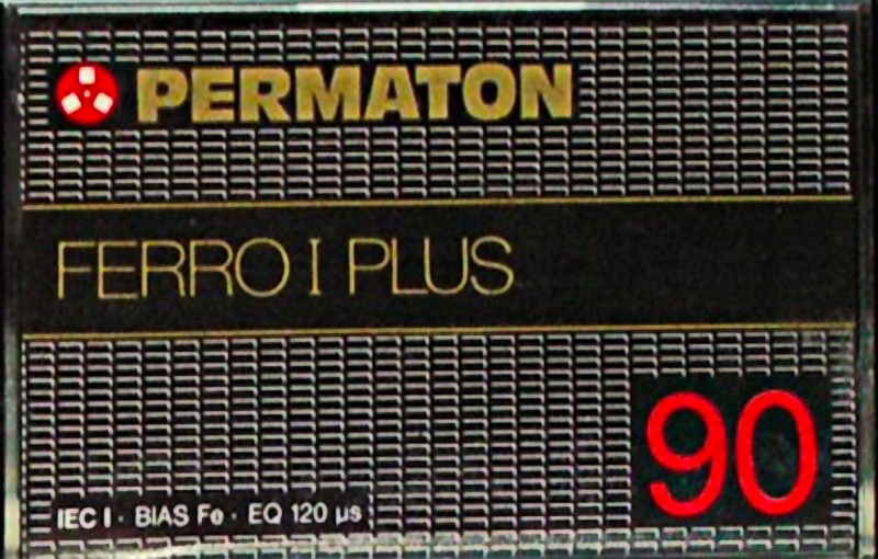 Compact Cassette:  Permaton - Ferro I Plus 90