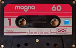Compact Cassette Magna 60 Type II Chrome 1980 Europe