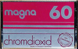 Compact Cassette Magna 60 Type II Chrome 1980 Europe