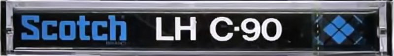 Compact Cassette Scotch LH 90 Type I Normal 1975 Japan
