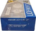 2 pack Maxell UDI-N 46 Type I Normal 1985 Japan
