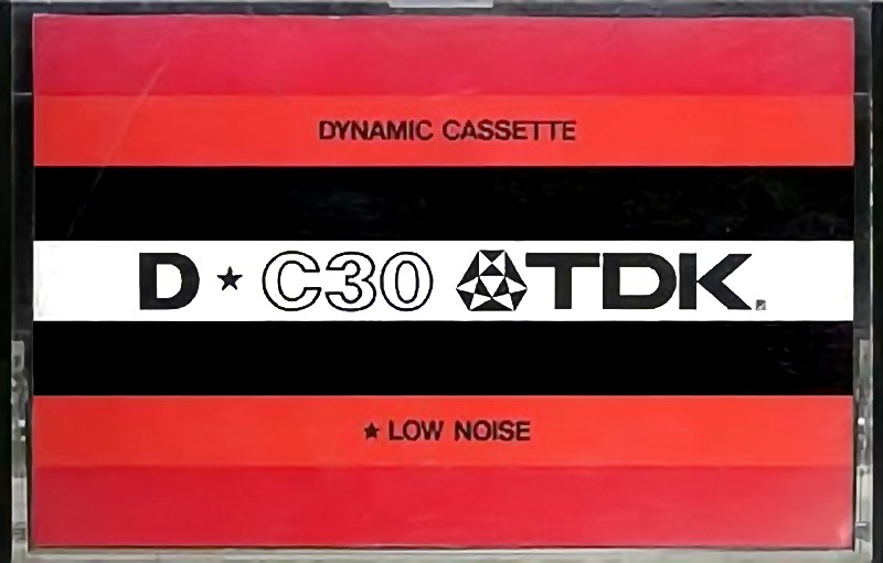 Compact Cassette TDK D 30 Type I Normal 1972 Japan