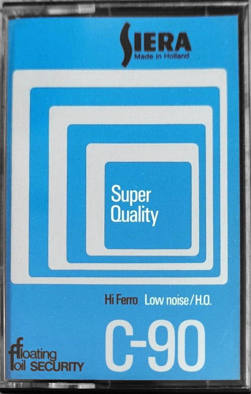 Compact Cassette Siera Super Quality 90 Type I Normal 1975 Europe