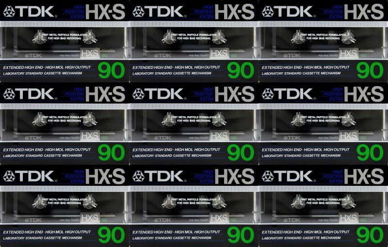 Compact Cassette: TDK  - HX-S 90