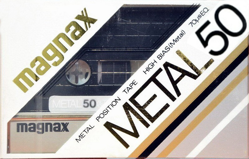 Compact Cassette Magnax Metal 50 Type IV Metal 1981 Japan