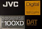 Digital Audio Tape JVC 100 "R-100XDA" Type IV Metal 1990 North America
