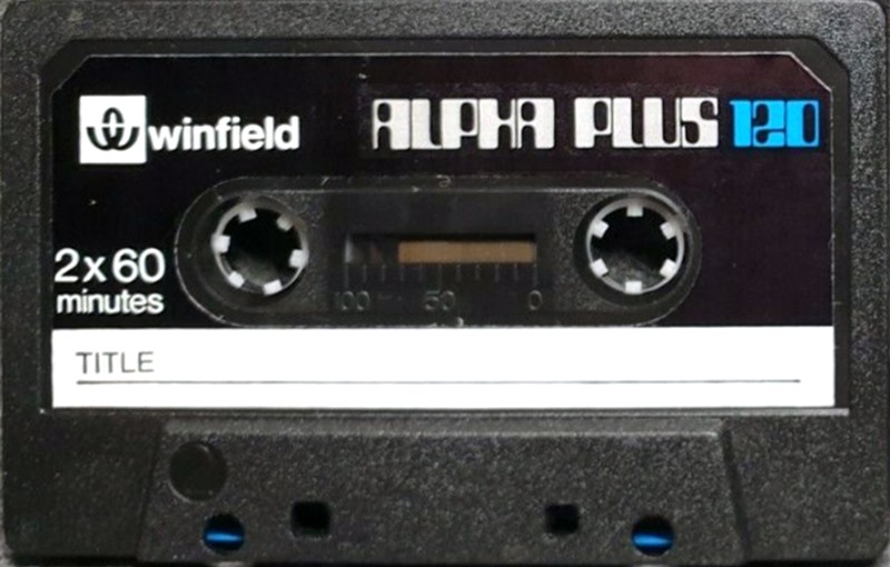 Compact Cassette Winfield Alpha Plus 120 Type I Normal 1978 UK