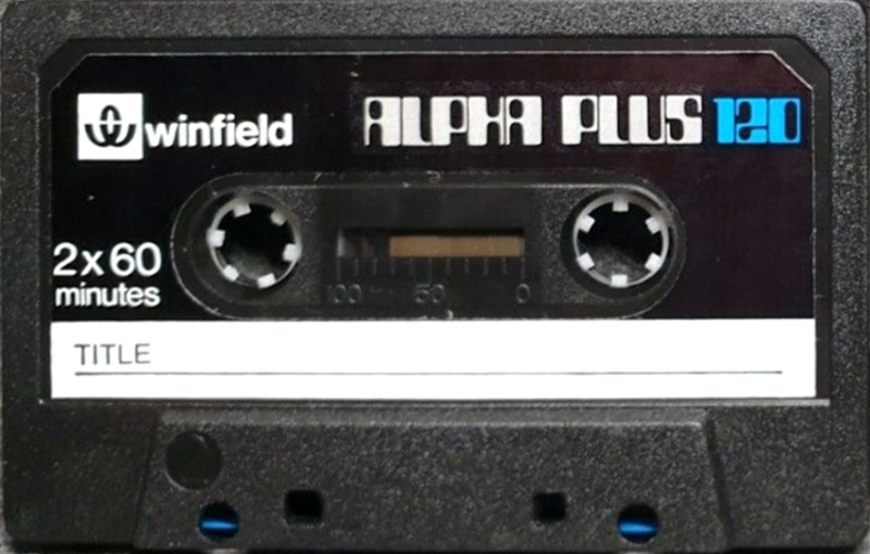 Compact Cassette: Unknown Winfield - Alpha Plus 120