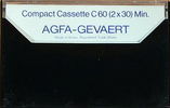 Compact Cassette AGFA High Energy 60 Type I Normal 1975 South Korea