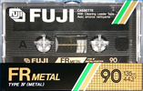 Compact Cassette Fuji FR Metal 90 Type IV Metal 1988 North America