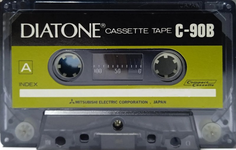 Compact Cassette Diatone 90 "C-90B" Type I Normal 1973 Japan