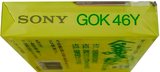 Compact Cassette Sony HF 46 "Gokkigen GOK 46Y" Type I Normal 1985 Japan