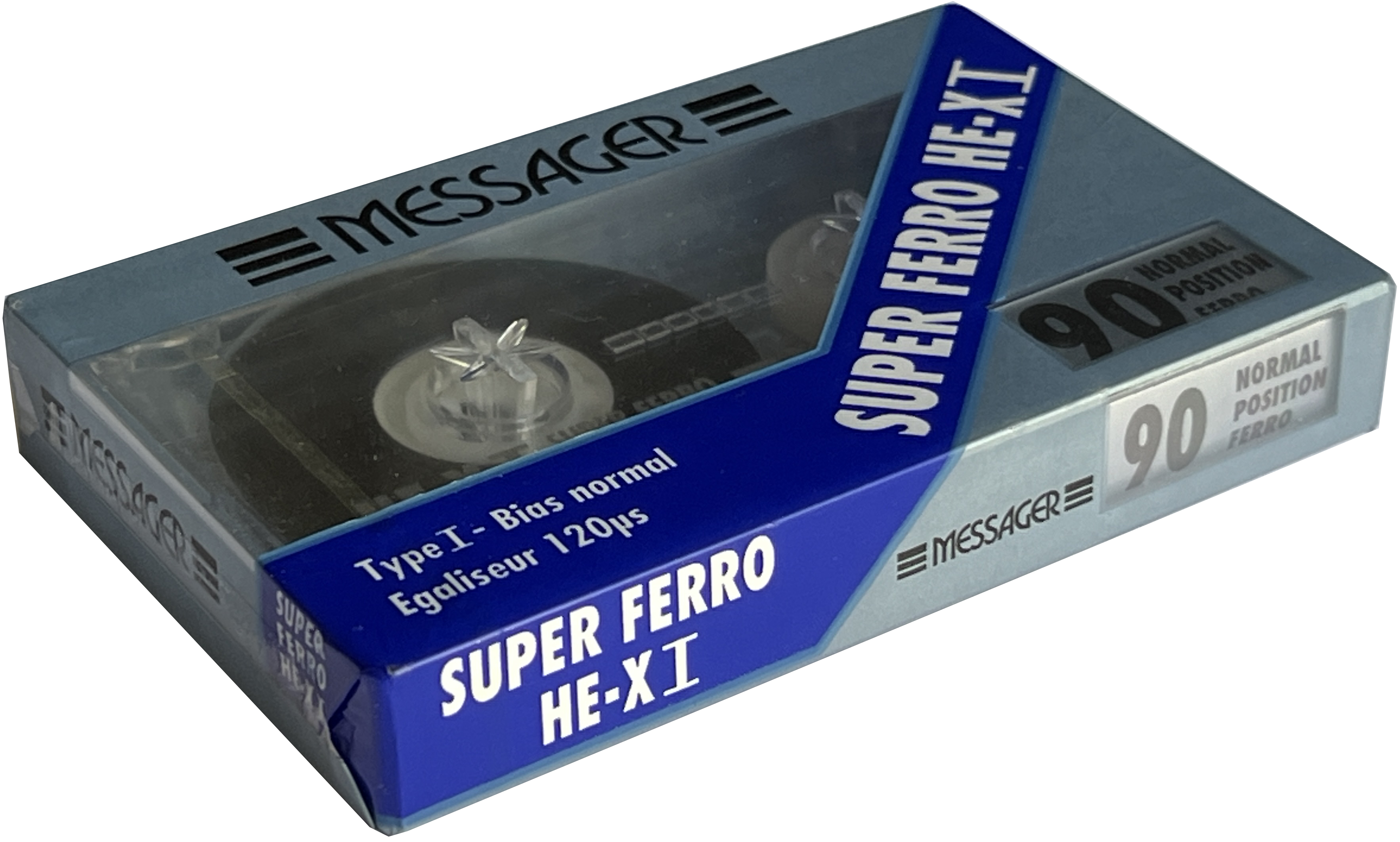 Compact Cassette Messager HE-XI 90 Type I Normal 1994 France