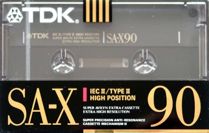 Compact Cassette: TDK  - SA-X 90