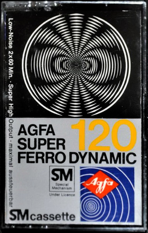 Compact Cassette: AGFA  - Super Ferro Dynamic 120