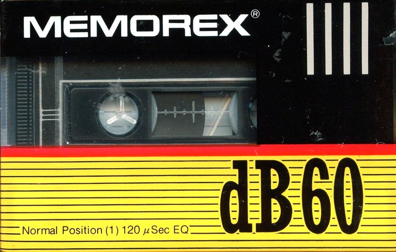 Compact Cassette Memorex dB 60 Type I Normal 1991 Europe