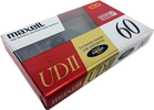 Compact Cassette Maxell UDII / UD2 60 "UDII60(E)" Type II Chrome 1990 Japan