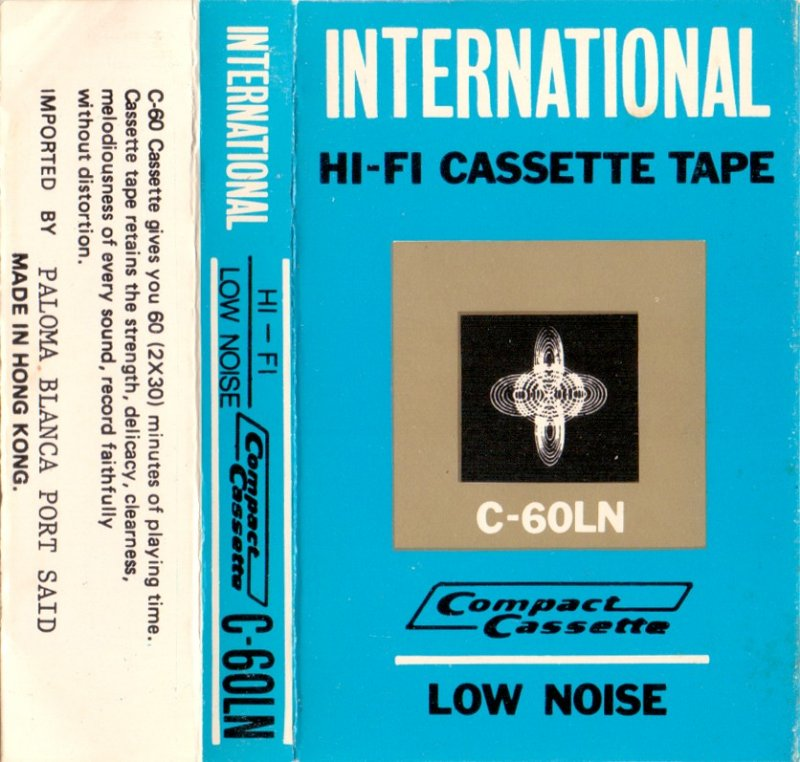 Compact Cassette:  International -  60