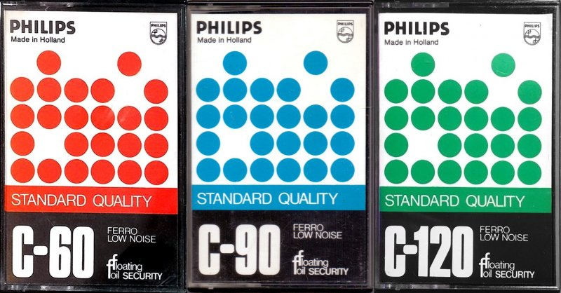 Compact Cassette: Philips  - Standard Quality 60