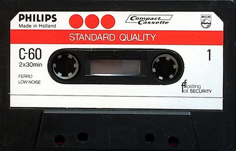 Compact Cassette: Philips  - Standard Quality 60