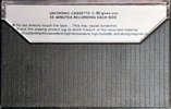 Compact Cassette Unitronic 90 Type I Normal 1979 Europe