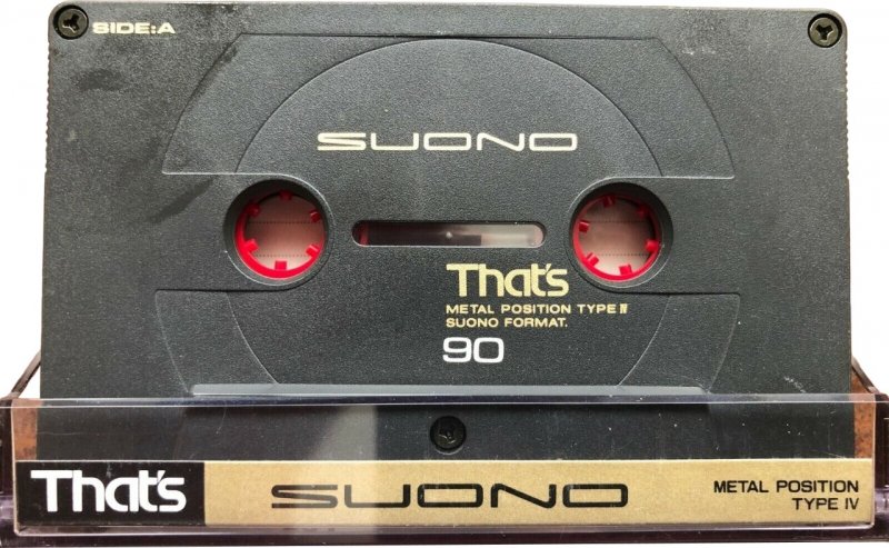 Compact Cassette Thats Suono 90 Type IV Metal 1988 Europe