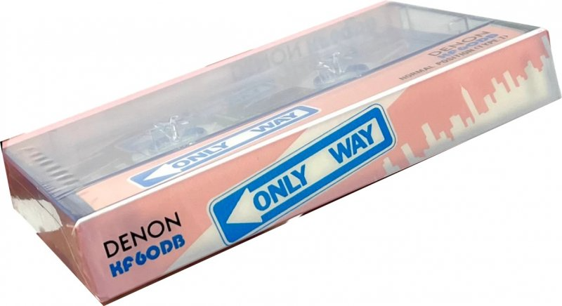 Compact Cassette Denon KF 60 "Sound Sketch Only Way KF60DB" Type I Normal 1986 Japan