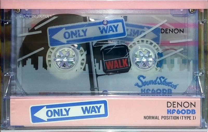 Compact Cassette Denon KF 60 "Sound Sketch Only Way KF60DB" Type I Normal 1986 Japan