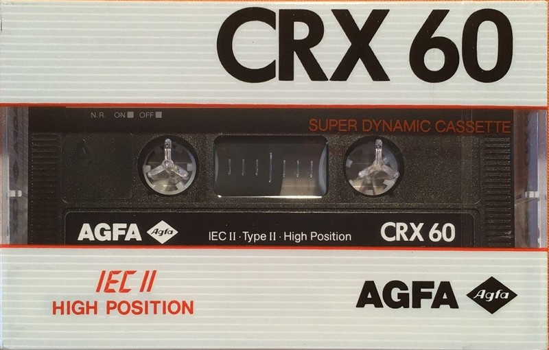 Compact Cassette: AGFA  - CRX 60