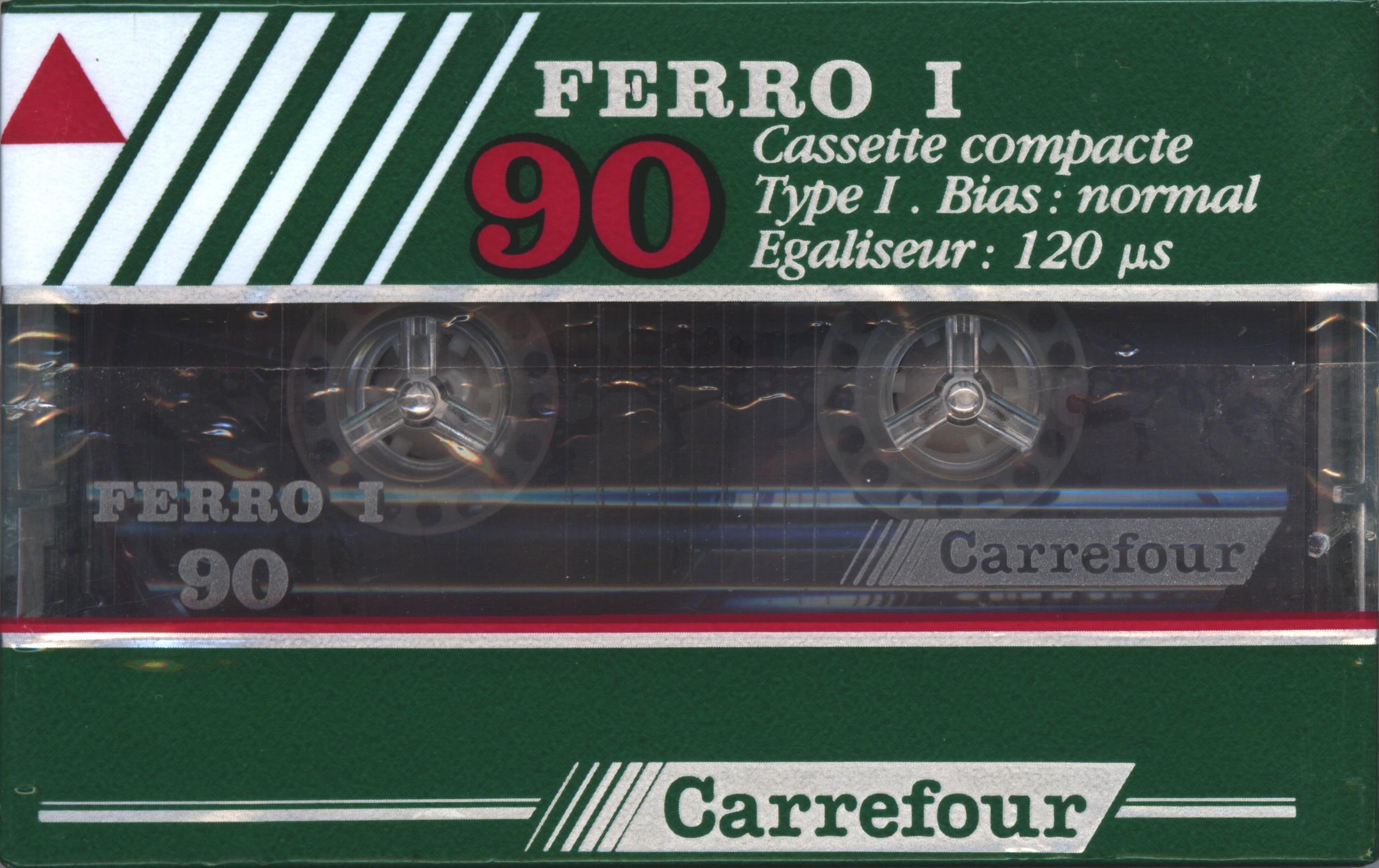 Compact Cassette Carrefour 90 Type I Normal 1990 France