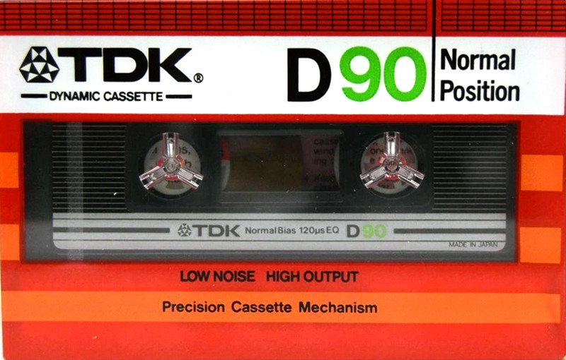 Compact Cassette: TDK  - D 90