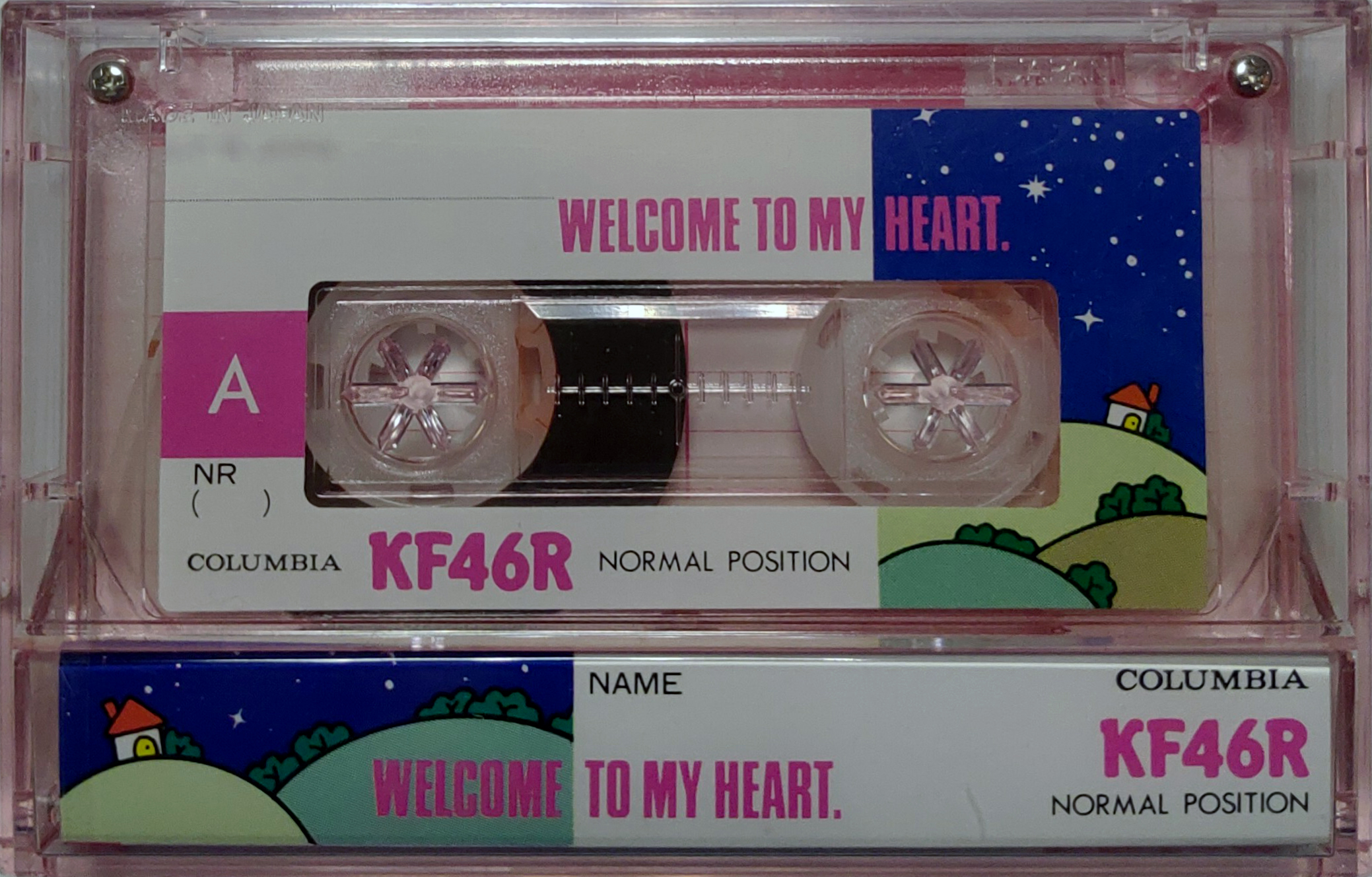 Compact Cassette Columbia Welcome to my Heart 46 "KF46R" Type I Normal 1986 Japan