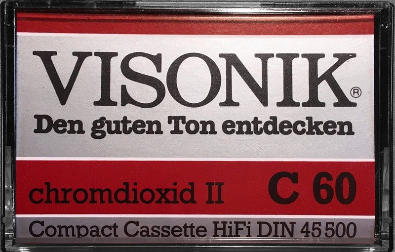 Compact Cassette Visonik 60 Type II Chrome Germany